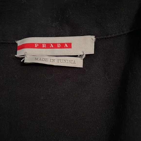 Prada Sport men’s half zip t-shirt xxl fits like a medium/large